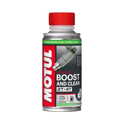 محلول تقویت کننده و تمیزکننده اسکوتر موتول MOTUL BOOST AND CLEAN SCOOTER