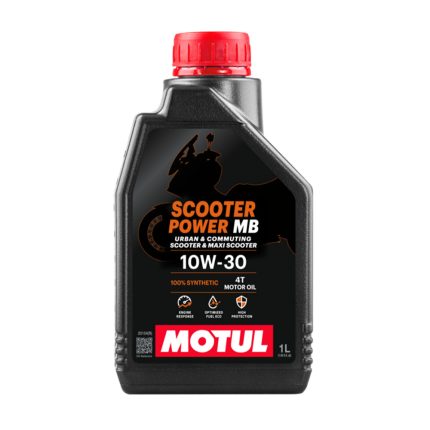 روغن اسکوتر موتول POWER MB گرانروی ۱۰W30